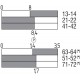 Dispositivo de bloqueo de seguridad AZM 161SK-12/12RK-24 VAC/DC
