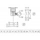 Dispositivo de bloqueo de seguridad AZM 161SK-12/12RK-24 VAC/DC