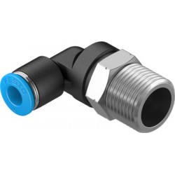 Racord rápido roscado orientable Acodado en L orientable Ref. FESTO QSL-3/8-6