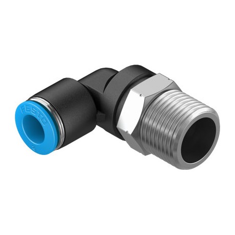 Racord rápido roscado orientable Acodado en L orientable Ref. FESTO QSL-3/8-8