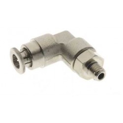 CODO GIRATORIO MACHO CONICO 4 M6X1