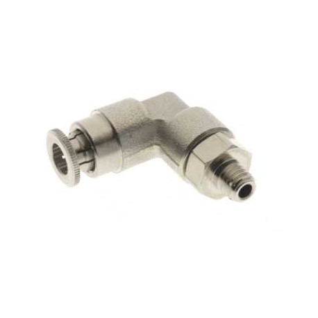 CODO GIRATORIO MACHO CONICO 4 M6X1
