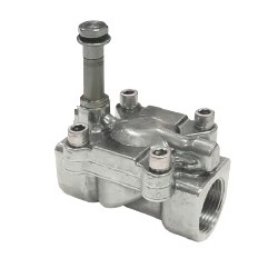 EV.ACC.IND.INOX 2/2 N.C.3/8 FKM D.12 MM