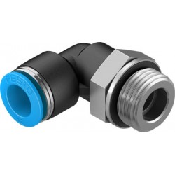 Racord rápido roscado orientable Acodado en L orientable Ref. FESTO QSL-G1/2-12