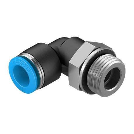 Racord rápido roscado orientable Acodado en L orientable Ref. FESTO QSL-G1/2-12