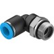 Racord rápido roscado orientable Acodado en L orientable Ref. FESTO QSL-G3/8-10