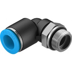 Racord rápido roscado orientable Acodado en L orientable Ref. FESTO QSL-G3/8-12