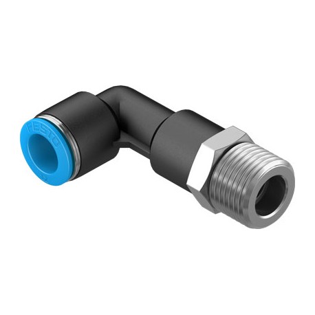 Racord rápido Largo, orientable rosca exterior con hexágono exterior Ref. QSLL-1/2-12
