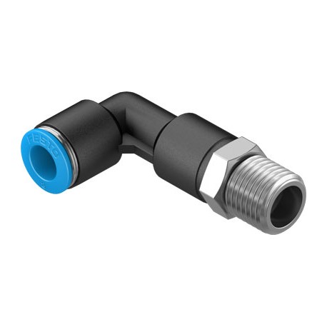 Racord rápido Largo, orientable rosca exterior con hexágono exterior Ref. QSLL-1/4-8