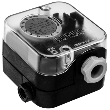 Presostato diferencial para Aire, humo y gases de escape 500mBar DUNGS LGW 50 A2P