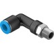 Racord rápido Largo Codo orientable rosca exterior con hexágono exterior Ref. QSLL-1/8-8