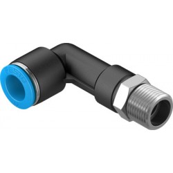 Racord rápido Largo, orientable rosca exterior con hexágono exterior Ref. QSLL-3/8-12
