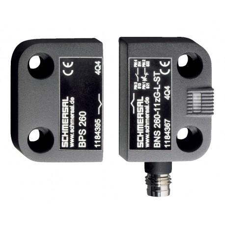 Sensor de seguridad magnético BNS 260-02Z-ST-L (Salida conector)