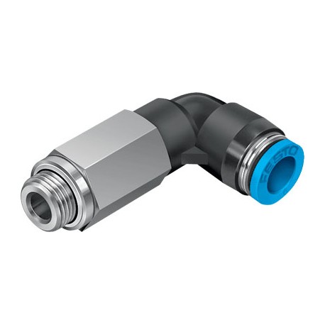 Racord rápido Largo, orientable rosca exterior con hexágono exterior Ref. QSLL-G1/4-6