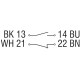 Sensor de seguridad magnético BNS 33-11Z-5,0M