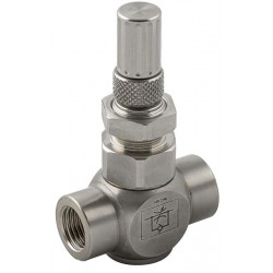 REGULADOR DE FLUJO INOX UNIDIRECCIONAL 3/8
