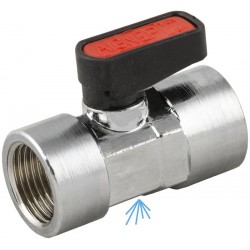 VALVULA BOLA MINIATURA ESCAPE (H-H) 3/8