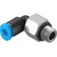 Racord rápido roscado en L orientable rosca exterior con hexágono exterior Ref. QSML-M5-3