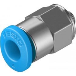 Racord rápido rosca exterior con hexágono exterior Ref. QSM-M3-4