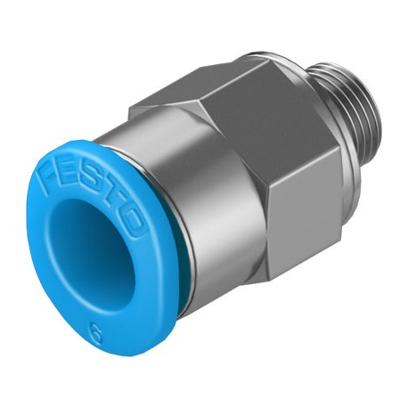 Racord rápido rosca exterior con hexágono exterior Ref. QSM-M5-6