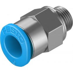Racord rápido rosca exterior con hexágono exterior Ref. QSM-M6-6