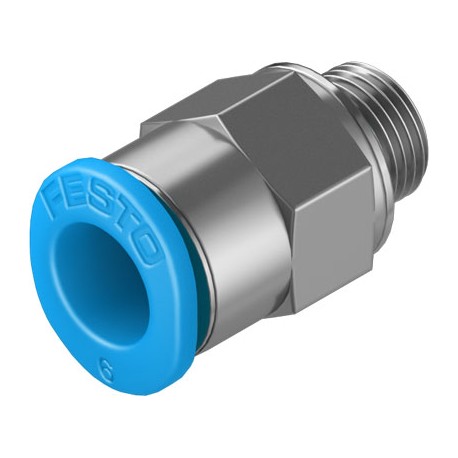 Racord rápido rosca exterior con hexágono exterior Ref. QSM-M6-6