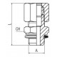 RECTO MACHO CILINDRICO UNIVERSAL 10 3/8