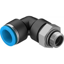 Racord rápido roscado orientable Acodado en L orientable Ref. FESTO QSL-G3/8-16
