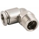 RACOR CODO ORIENTABLE MACHO CONICO