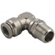 RACOR CODO ORIENTABLE MACHO CONICO