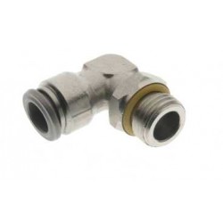 RACOR CODO ORIENTABLE MACHO CILINDRICO