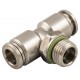 RACOR TE ORIENTABLE MACHO CILINDRICO