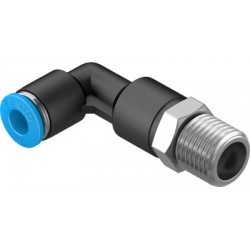 Racord rápido Largo, orientable rosca exterior con hexágono exterior Ref. QSLL-1/4-6