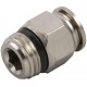 RACOR RECTO MACHO (SHORT) 3/8 1/4