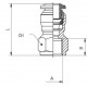 RACOR RECTO HEMBRA NPTF 3/8 3/8