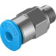 Racord rápido rosca exterior con hexágono exterior Ref. QSM-M5-3
