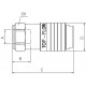 ENCHUFE RAPIDO 742 1/4