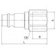 ADAPTADOR 842 1/4
