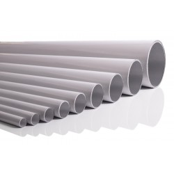 TUBO EN ALUMINIO D.20 (6 MTS.) GRIS