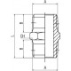 MACHON CILINDRICO 3/4
