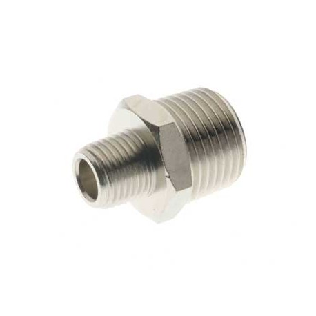 Racord Recto Unión Doble Machón Cónico R1/4 R1/2 Ref. Aignep 2020 1/4 1/2
