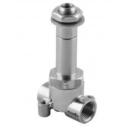EV.ACC.DIRECTO INOX. 2/2 1/4 N.C NBR D.2,5 MM