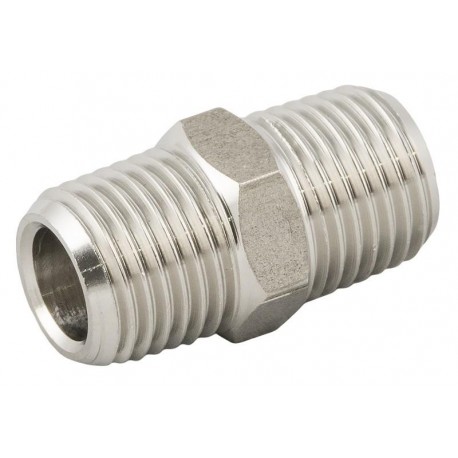 Racord Recto Unión Doble Machón Cónico INOX R3/4 Ref. Aignep 62000 3/4