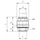 RECTO HEMBRA 40 1"1/4