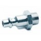 ADAPTADOR MACHO ACERO 1/4