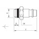 ADAPTADOR EUROPEO MACHO 3/8