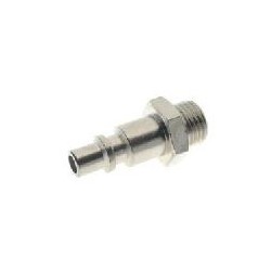 ADAPTADOR MACHO ACERO 1/4
