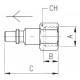 ADAPTADOR HEMBRA 1/4