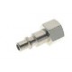 ADAPTADOR HEMBRA ACERO 1/4
