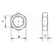 DT 20-25 TUERCA TESTERA M22X1,5